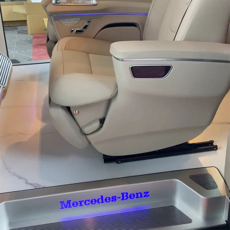 Mercedes-Benz V260, V260L, V300 Vito flygplansklassad aluminiumgolvmodifiering/uppgradering